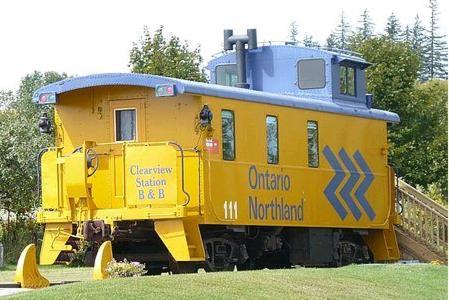 Clearview Station & Caboose B&B Creemore Pokoj fotografie