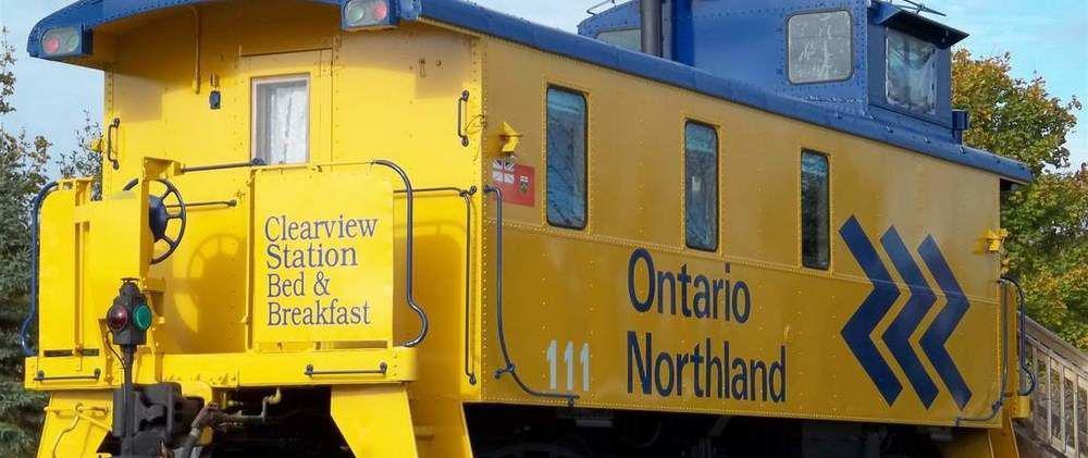 Clearview Station & Caboose B&B Creemore Exteriér fotografie