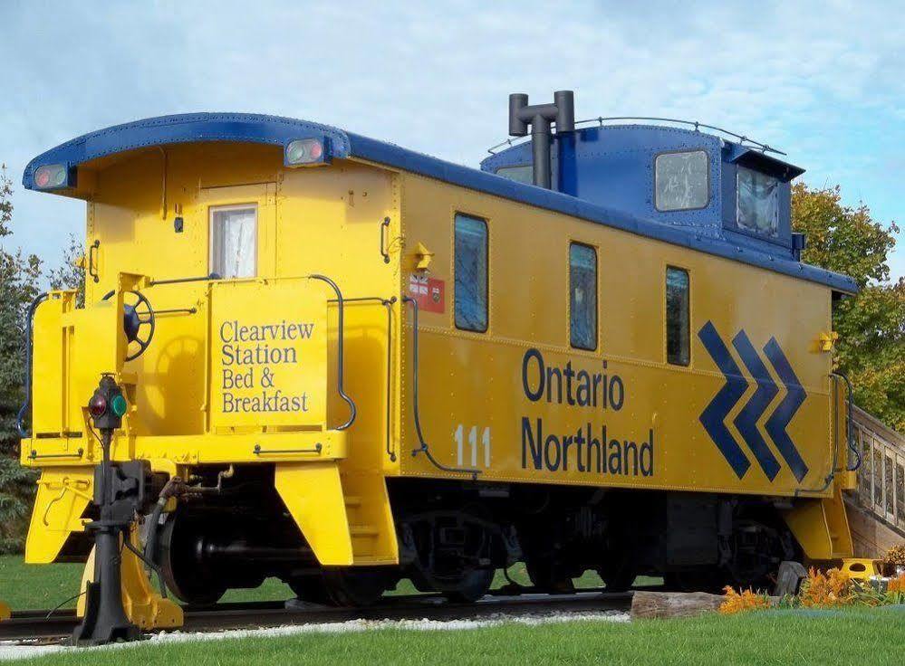 Clearview Station & Caboose B&B Creemore Exteriér fotografie